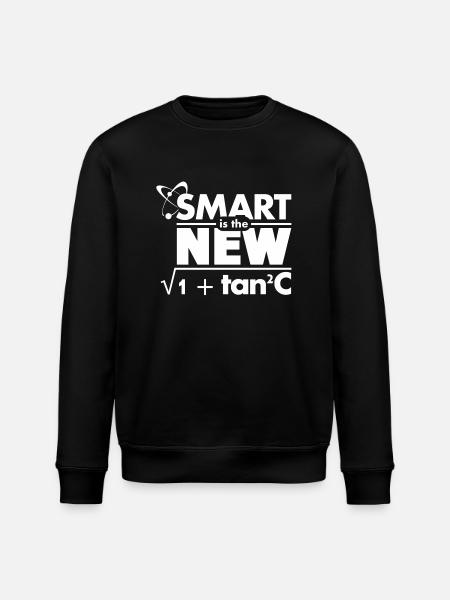 Smart is the new... - Stanley/Stella ROLLER Unisex Organic Sweatshirt - black
