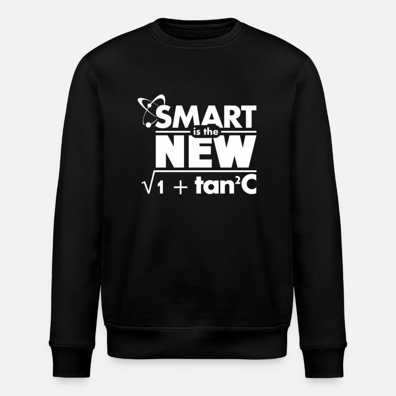 Smart is the new... - Stanley/Stella ROLLER Unisex Organic Sweatshirt - black