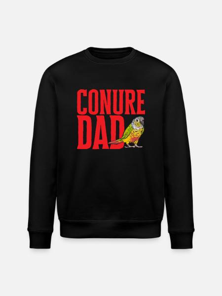 Molina Parakeet Parrot Bird Parakeet - Stanley/Stella ROLLER Unisex Organic Sweatshirt - black