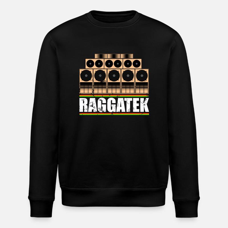 Raggatek - Stanley/Stella Unisex Bio-Sweatshirt ROLLER - Schwarz