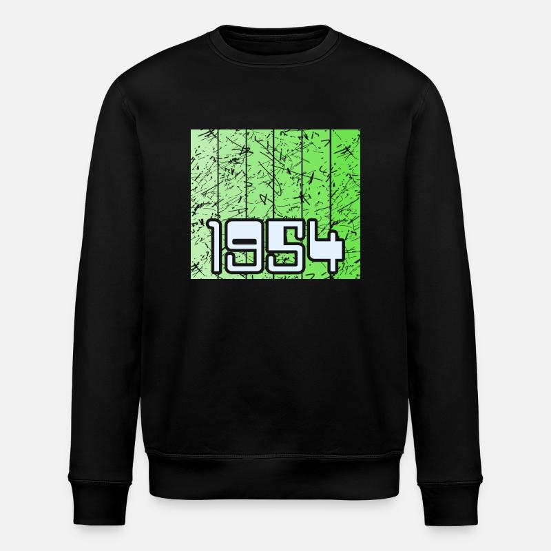 Vert 1954 - Sweat bio ROLLER Stanley/Stella Unisexe - noir