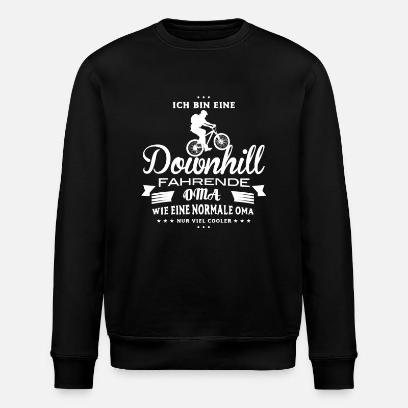 Descente chemise grand-maman cool - Sweat bio ROLLER Stanley/Stella Unisexe - noir