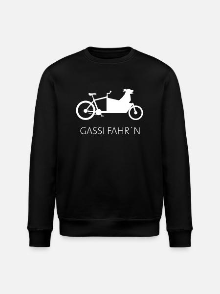 Cargo bike doggie - Stanley/Stella ROLLER Unisex Organic Sweatshirt - black