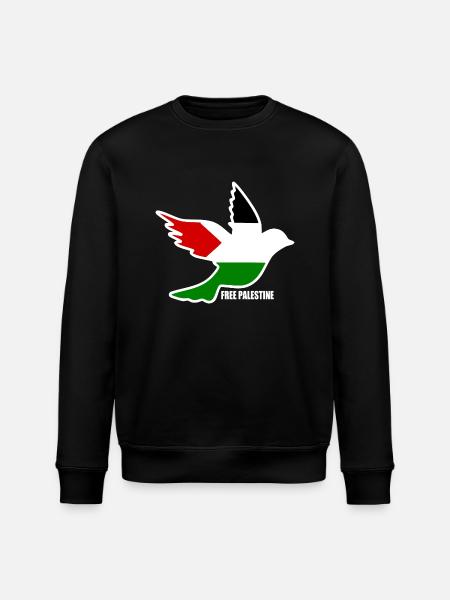 Free palestine - Stanley/Stella ROLLER Unisex Organic Sweatshirt - black