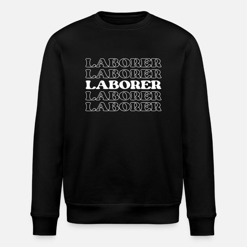 Arbeiter Arbeiter Handwerker Arbeiter - Stanley/Stella Unisex Bio-Sweatshirt ROLLER - Schwarz