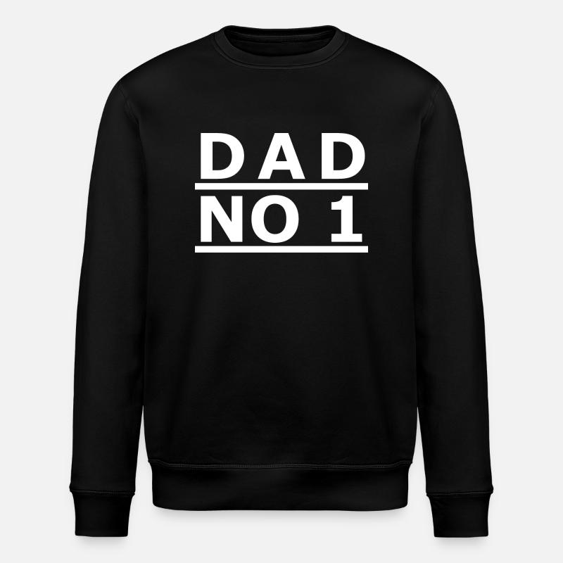 PAPA N° 1 - Sweat bio ROLLER Stanley/Stella Unisexe - noir