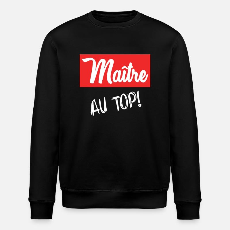 MAITRE - Sweat bio ROLLER Stanley/Stella Unisexe - noir