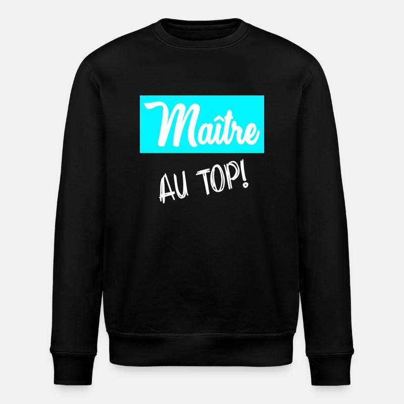 MASTER. MASTER - Stanley/Stella ROLLER Unisex Organic Sweatshirt - black