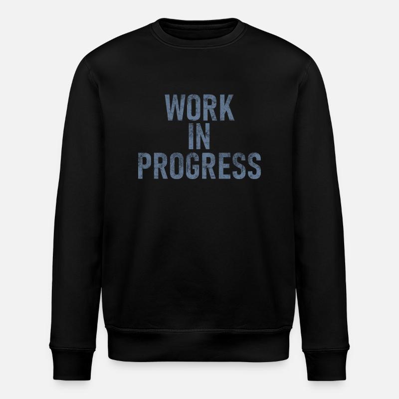 Work in progress - Stanley/Stella ROLLER Unisex Organic Sweatshirt - black
