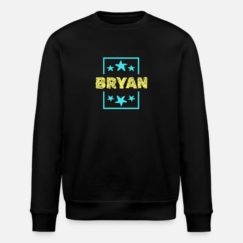 Geschenk für Bryan - Stanley/Stella Unisex Bio-Sweatshirt ROLLER - Schwarz