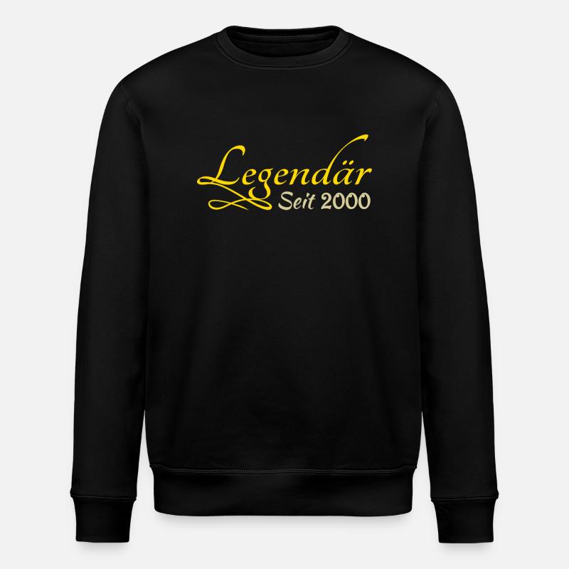 Legendary 2000 - Stanley/Stella ROLLER Unisex Organic Sweatshirt - black