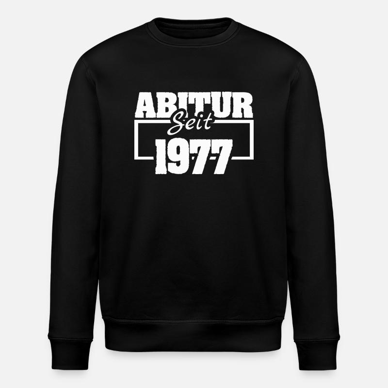 1977 - Sweat bio ROLLER Stanley/Stella Unisexe - noir