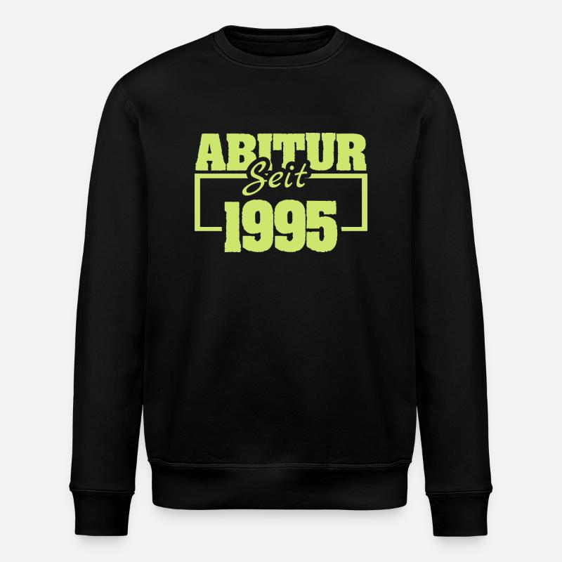 Abitur 1995 - Sweat bio ROLLER Stanley/Stella Unisexe - noir