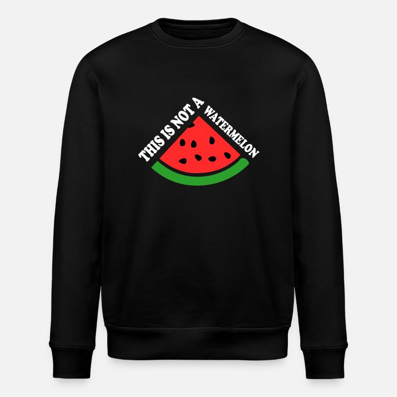 THIS IS NOT A WATERMELON - Sweat bio ROLLER Stanley/Stella Unisexe - noir