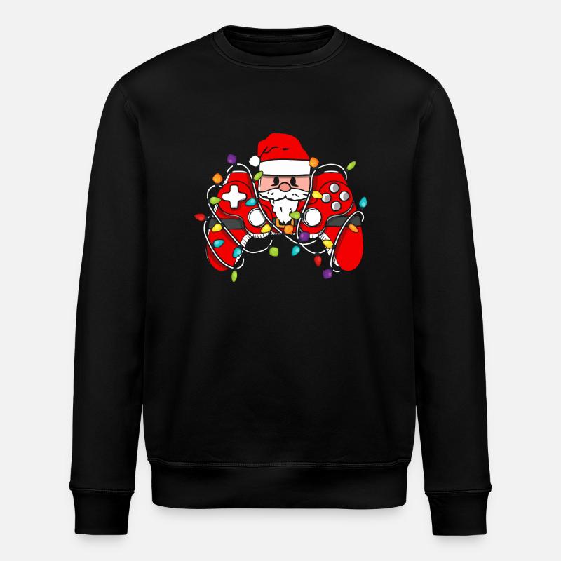 Christmas Gaming Controller - Stanley/Stella Unisex Bio-Sweatshirt ROLLER - Schwarz