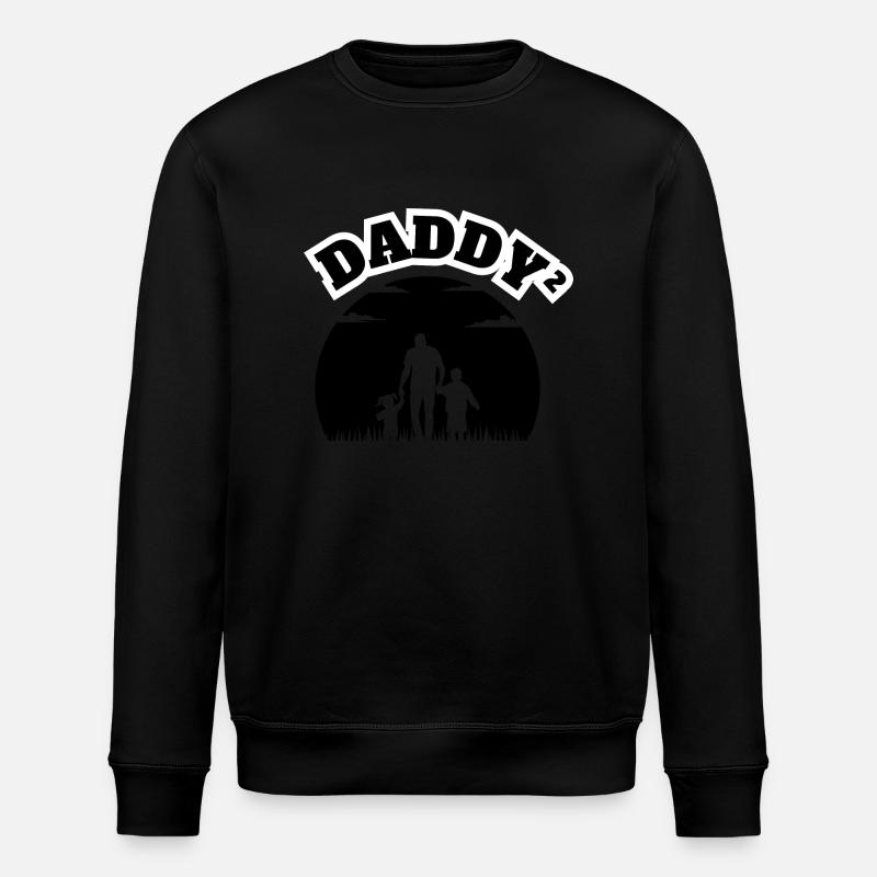 Daddy² Enfant Garçon Noir - Sweat bio ROLLER Stanley/Stella Unisexe - noir