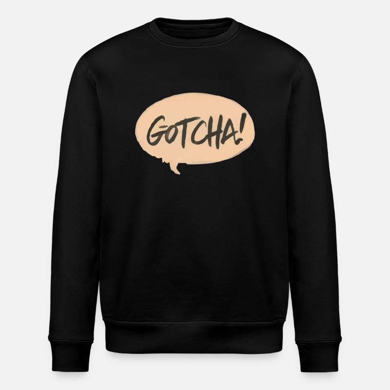GOTCHA - Stanley/Stella Unisex Bio-Sweatshirt ROLLER - Schwarz