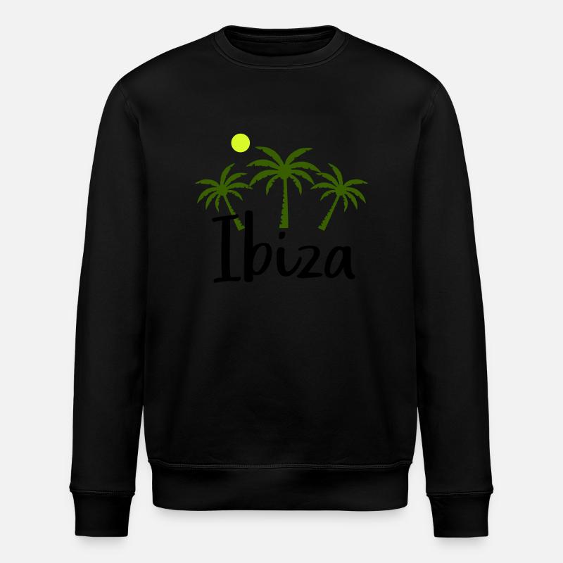 ibiza - Stanley/Stella Unisex Bio-Sweatshirt ROLLER - Schwarz