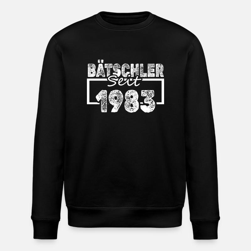 Single 1983 - Stanley/Stella ROLLER Unisex Organic Sweatshirt - black