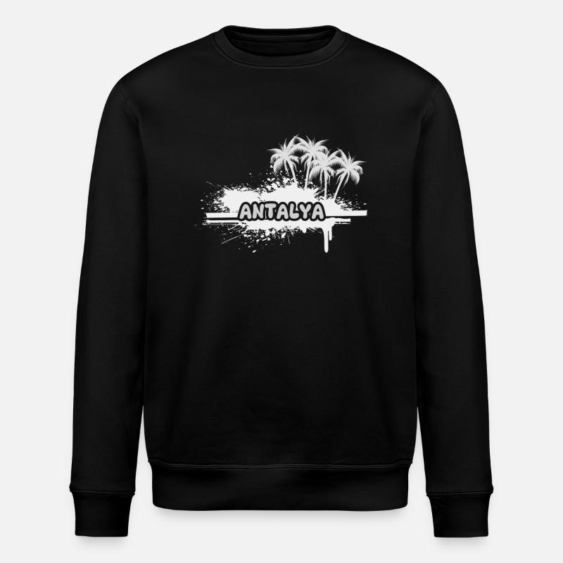 Antalya - Sweat bio ROLLER Stanley/Stella Unisexe - noir
