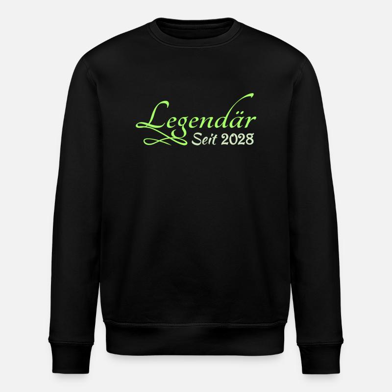 2028 - Stanley/Stella ROLLER Unisex Organic Sweatshirt - black
