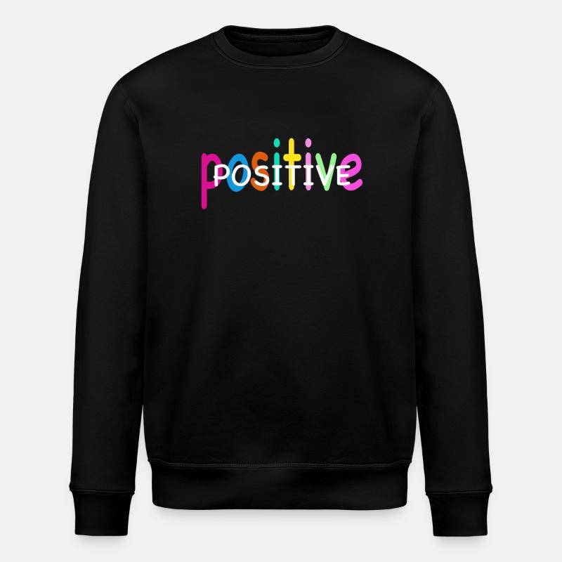 Positif - Sweat bio ROLLER Stanley/Stella Unisexe - noir