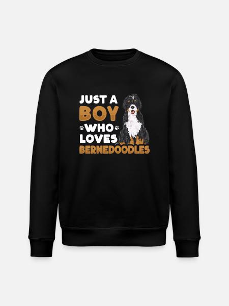 Chien Bernedoodle - Sweat bio ROLLER Stanley/Stella Unisexe - noir