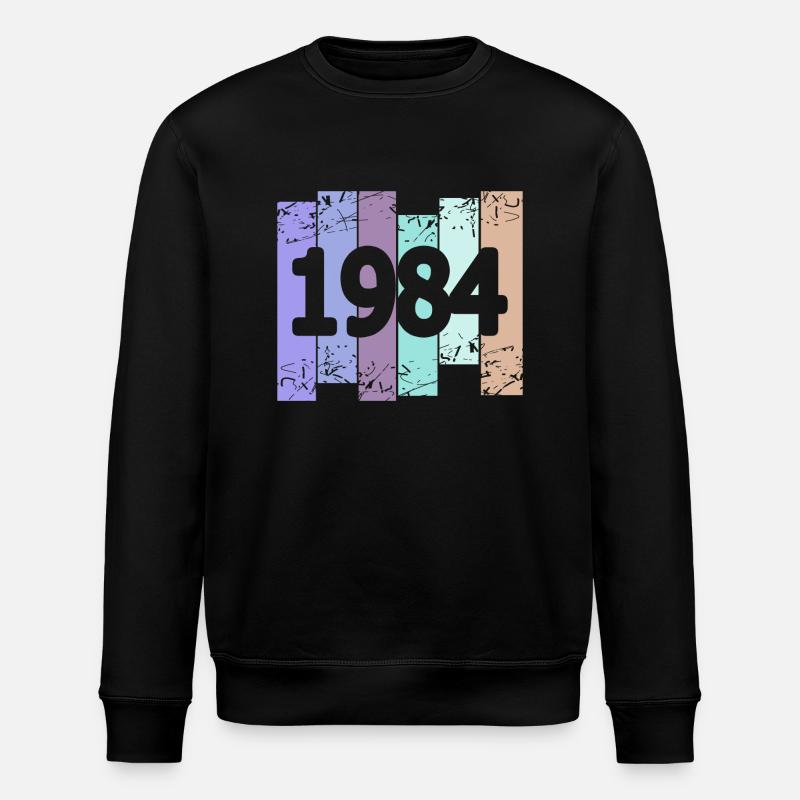 1984 - Sweat bio ROLLER Stanley/Stella Unisexe - noir