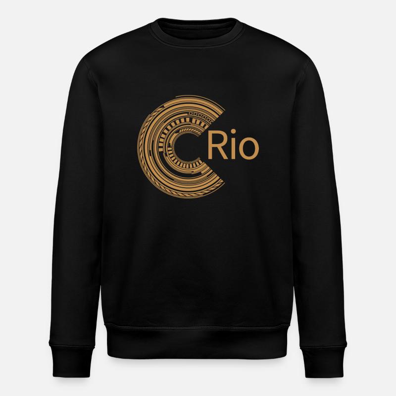 Pour Rio - Sweat bio ROLLER Stanley/Stella Unisexe - noir