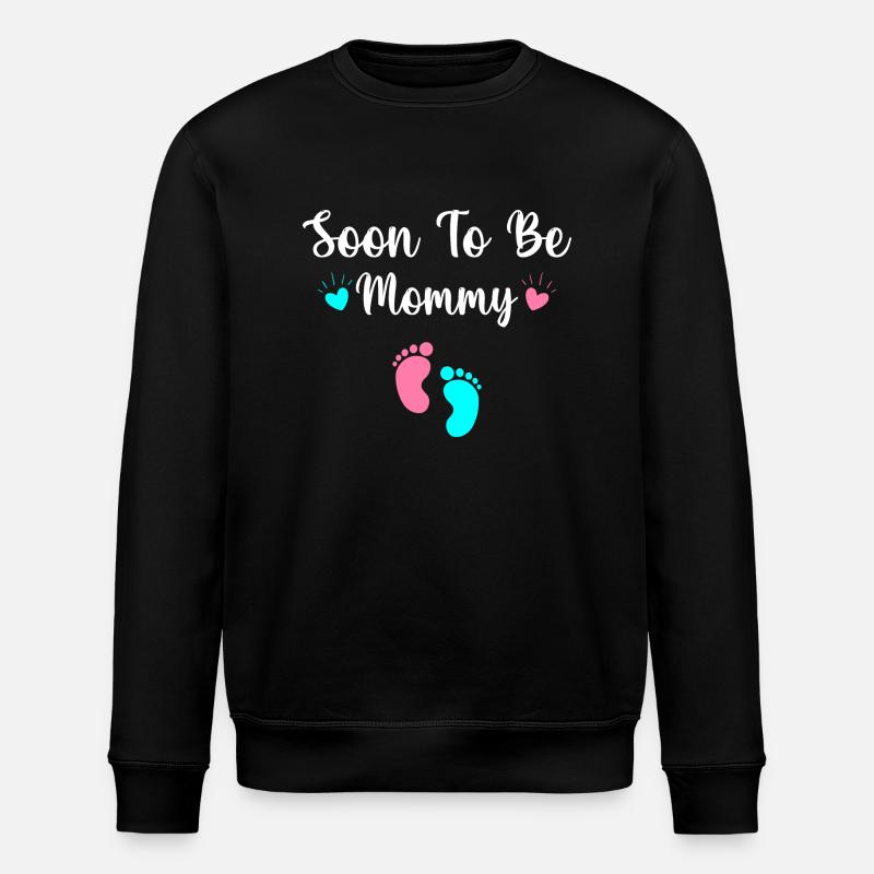 Soon To Be Mommy - Sweat bio ROLLER Stanley/Stella Unisexe - noir