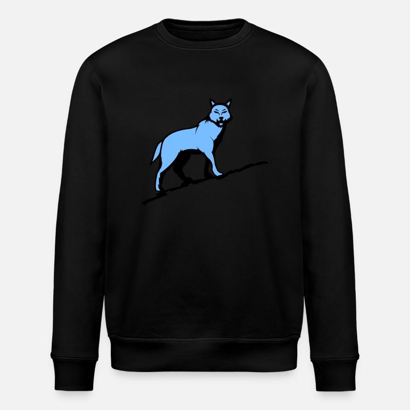 Loup Loup - Sweat bio ROLLER Stanley/Stella Unisexe - noir