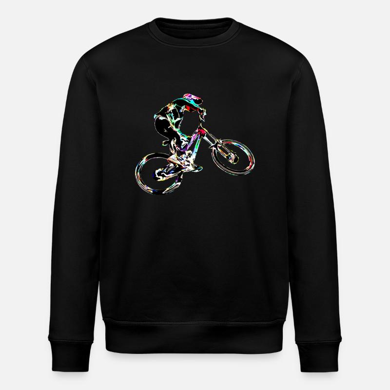 vtt descente - Sweat bio ROLLER Stanley/Stella Unisexe - noir