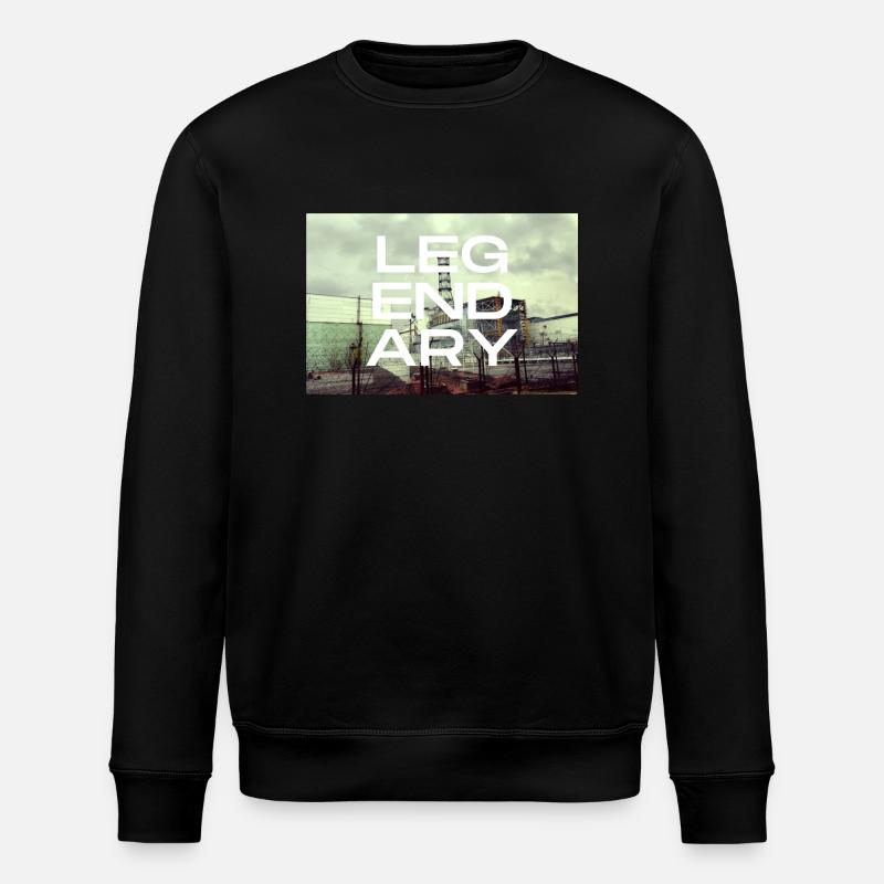 LEGENDARY Design - Stanley/Stella Unisex Bio-Sweatshirt ROLLER - Schwarz