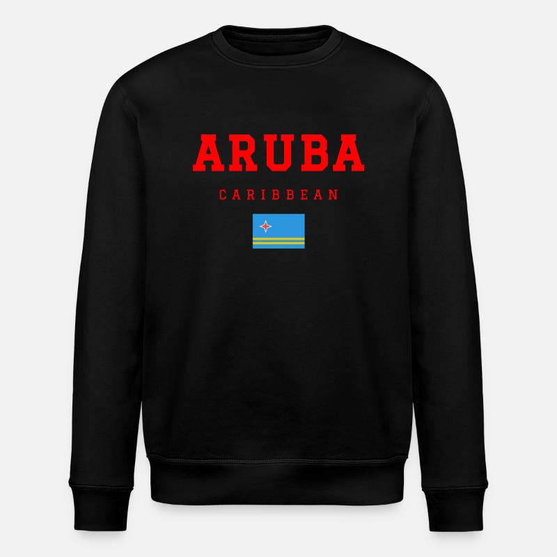 Aruba - Sweat bio ROLLER Stanley/Stella Unisexe - noir