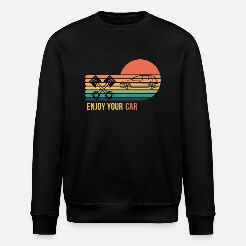 Profitez de votre voiture - Sweat bio ROLLER Stanley/Stella Unisexe - noir