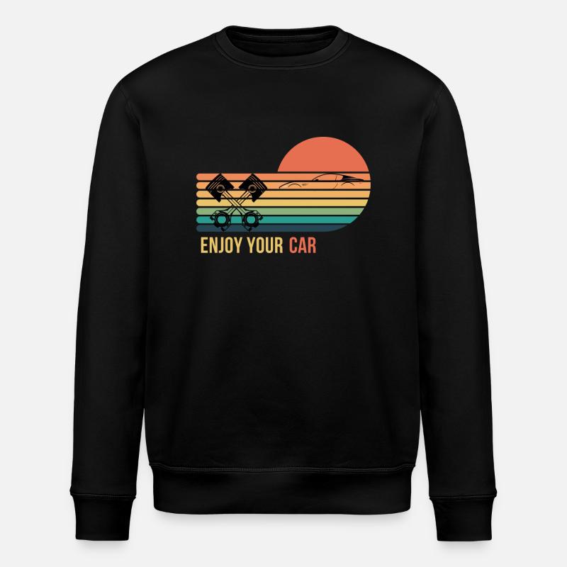 Profitez de votre voiture - Sweat bio ROLLER Stanley/Stella Unisexe - noir