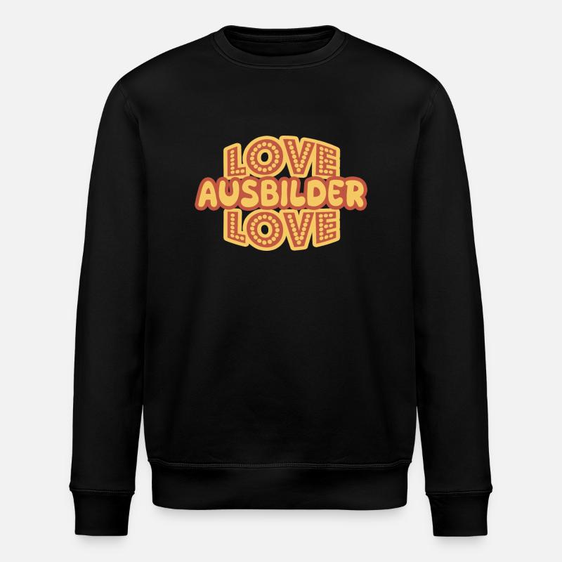 Gift for Instructor - Stanley/Stella ROLLER Unisex Organic Sweatshirt - black