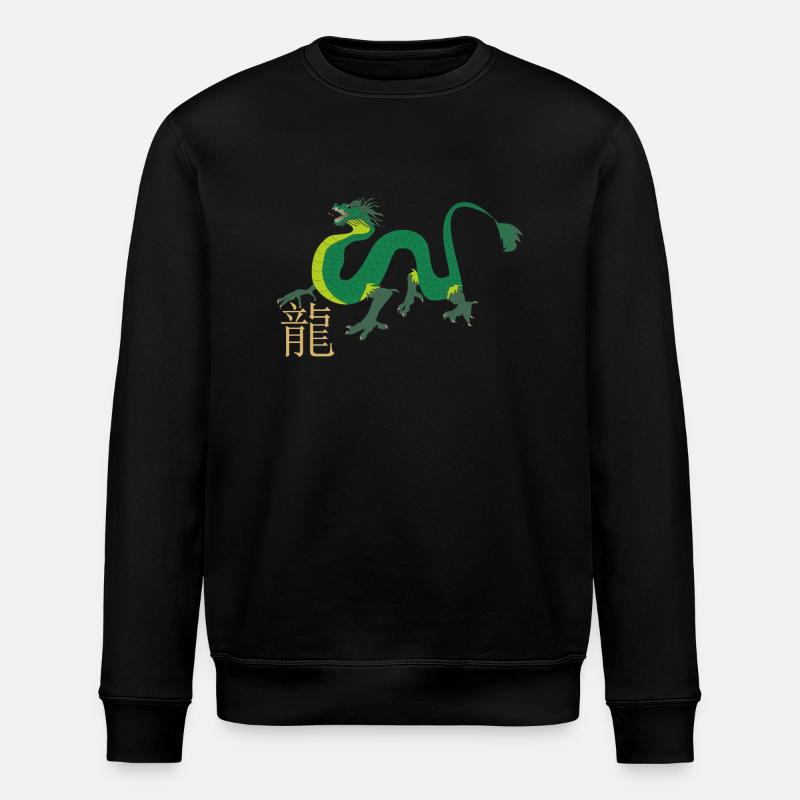 Dragon chinois - Sweat bio ROLLER Stanley/Stella Unisexe - noir