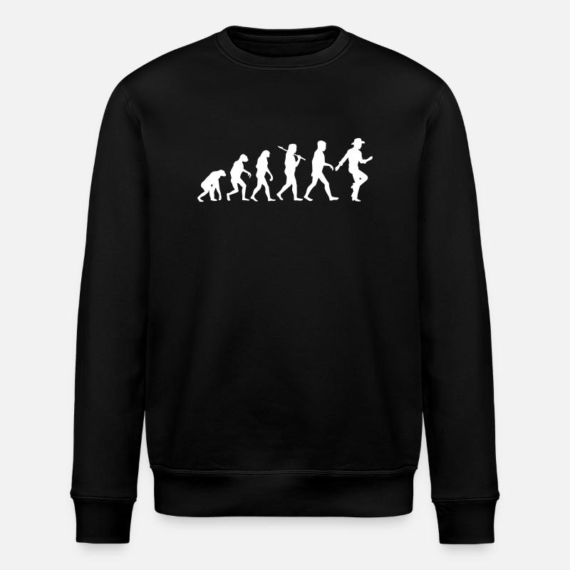 Evolution Line Dance Hommes - Sweat bio ROLLER Stanley/Stella Unisexe - noir