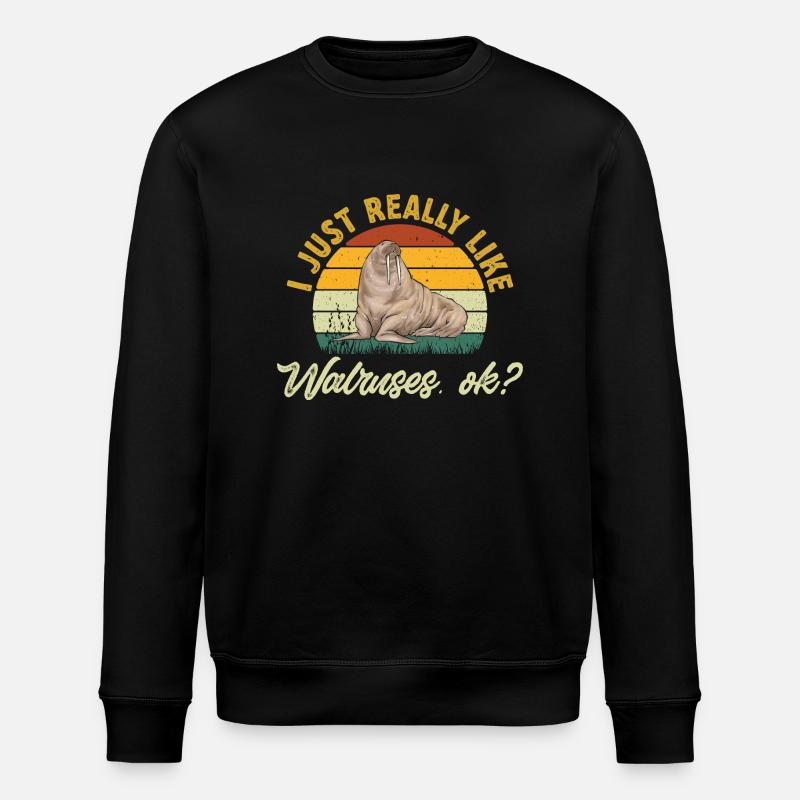 Morse - Sweat bio ROLLER Stanley/Stella Unisexe - noir