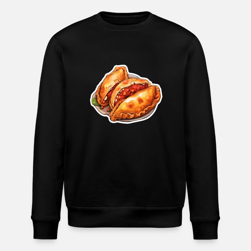Empanadas - Stanley/Stella ROLLER Unisex Organic Sweatshirt - black
