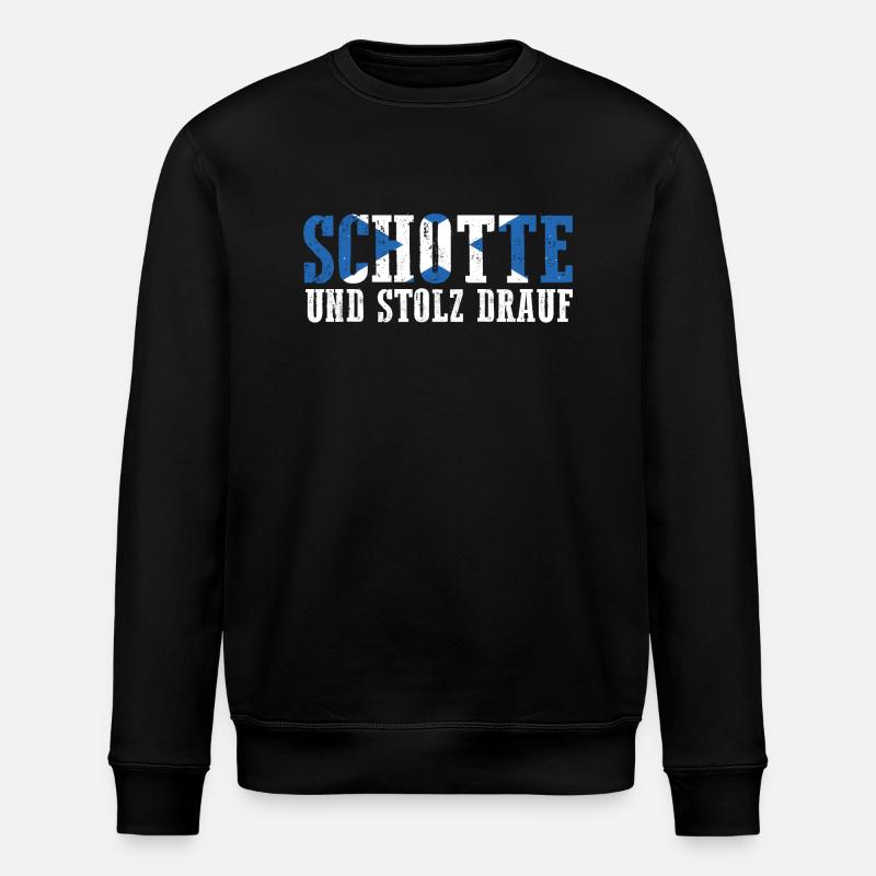 Ecossais Ecosse Ecosse Ecosse - Sweat bio ROLLER Stanley/Stella Unisexe - noir