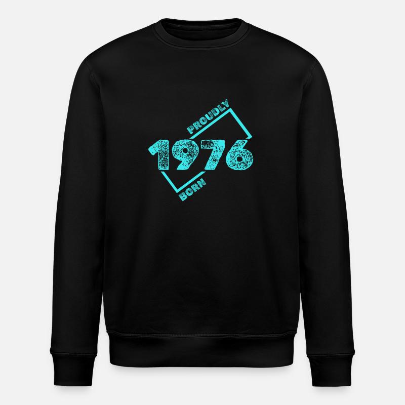 Gift idea 1976 - Stanley/Stella ROLLER Unisex Organic Sweatshirt - black