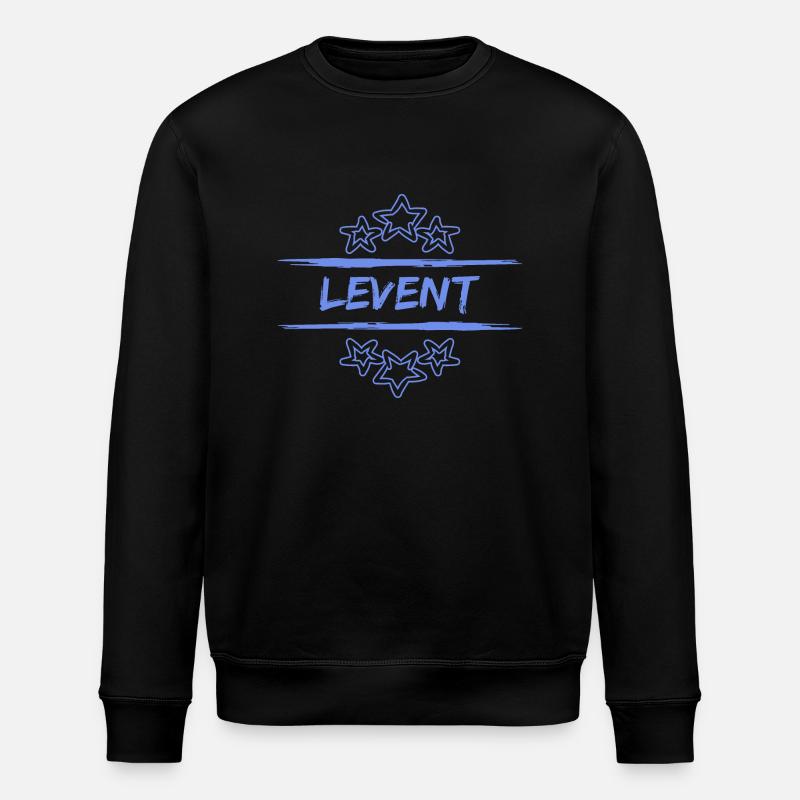 Levent as Levent - Stanley/Stella ROLLER Unisex Organic Sweatshirt - black
