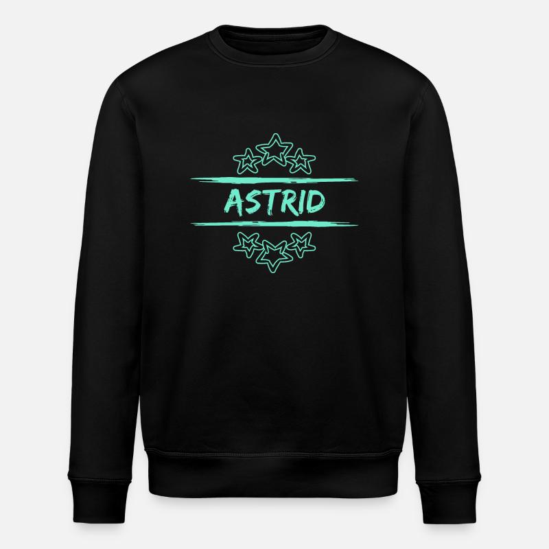 Astrid - Sweat bio ROLLER Stanley/Stella Unisexe - noir