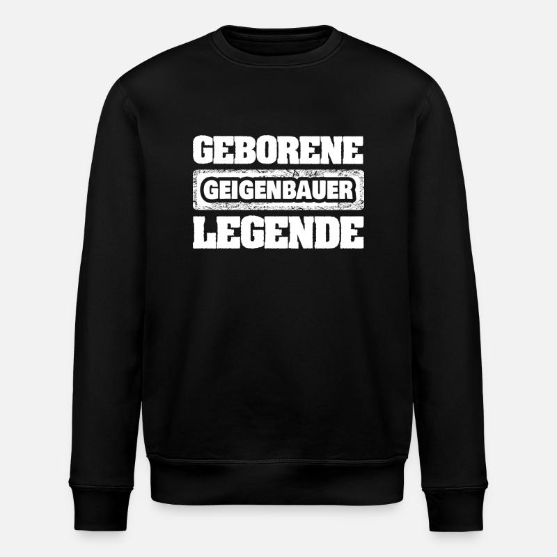 Beruf Geigenbauer - Stanley/Stella Unisex Bio-Sweatshirt ROLLER - Schwarz