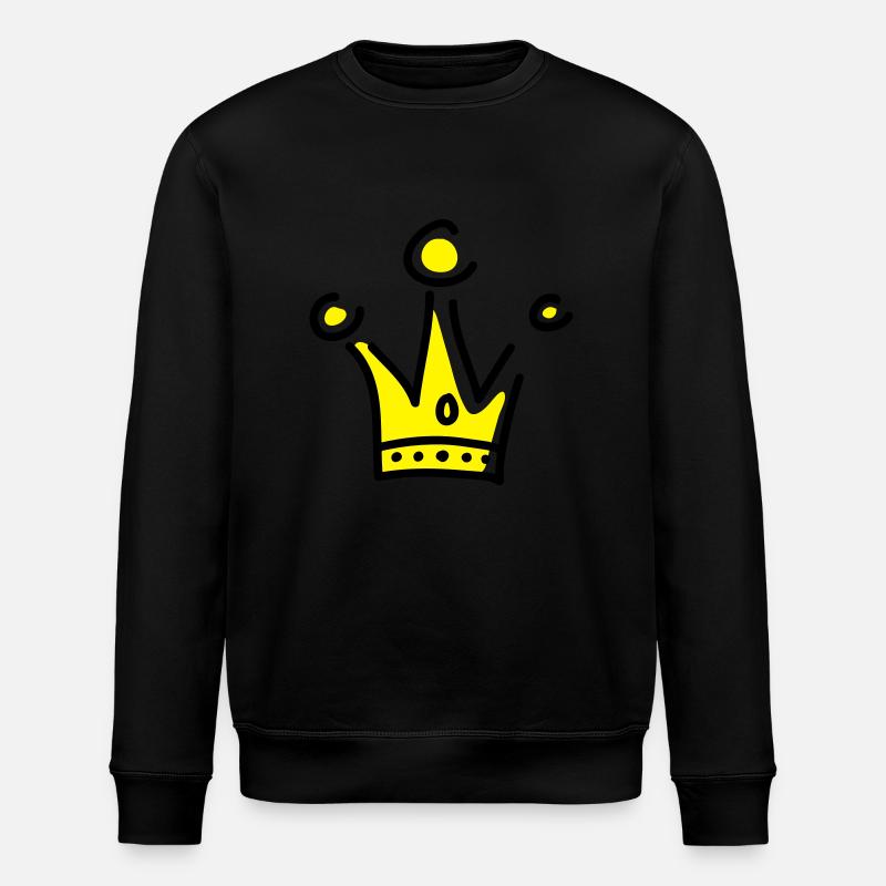 Krone - Stanley/Stella Unisex Bio-Sweatshirt ROLLER - Schwarz