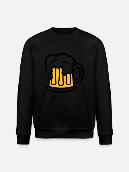 Beer - Stanley/Stella ROLLER Unisex Organic Sweatshirt - black