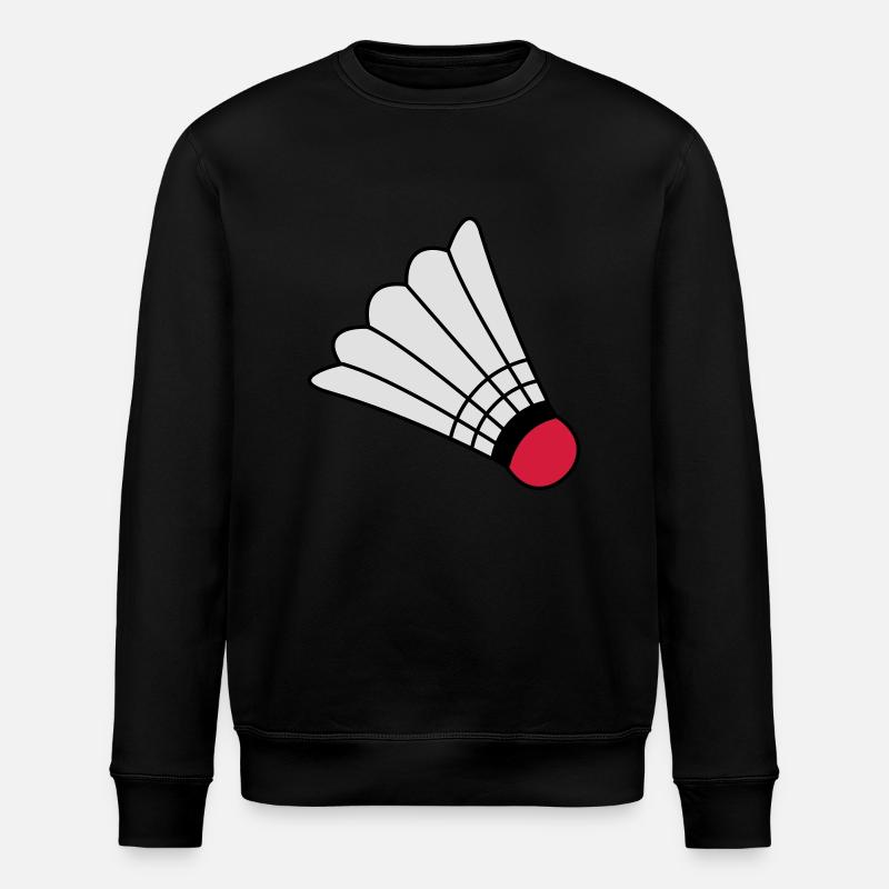 Badminton - Sweat bio ROLLER Stanley/Stella Unisexe - noir