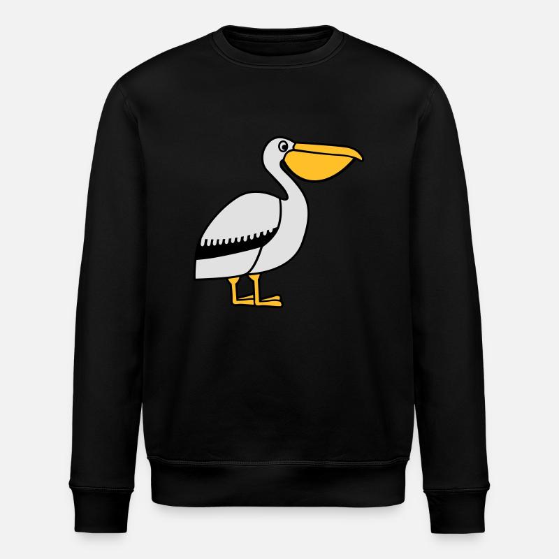 Pelikan - Stanley/Stella Unisex Bio-Sweatshirt ROLLER - Schwarz